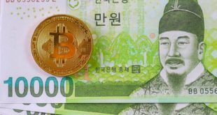 L&#39;agence fiscale coréenne retiendra 70 millions de dollars à Crypto Exchange Bithumb Korean won and bitcoin 310x165