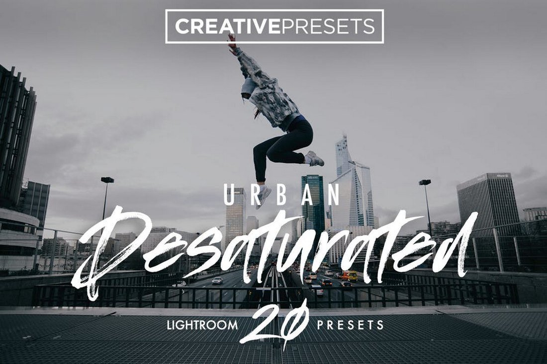 Presets Lightroom urbains désaturés